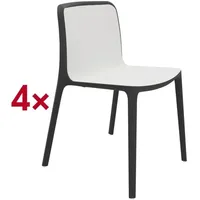 FM Helmets 4 fm Besucherstühle Cento 4260761571911 weiß Kunststoff