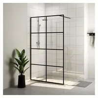 VidaXL Duschwand für Begehbare Dusche mit Klarem ESG-Glas 140x195