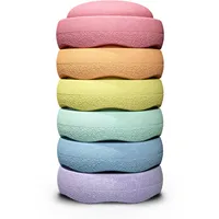 Stapelstein Stapelstein® Original Grow Rainbow Pastel, 6er-Set