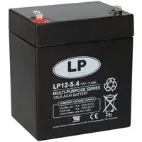 Landport Bleiakku 12V 5,4Ah AGM Batterie NSA LP12-5,4 T1