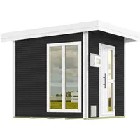 Weka Design-Saunahaus Kuopio 1 Außenmaß 263 cm x 298