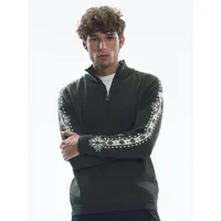 Dale of Norway Geilo Sweater dark green off white