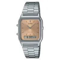 Casio Collection Edgy Vintage Edelstahl 30 mm AQ-230A-4AMQYES