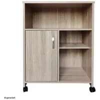 Hti-Living Küchenschrank Blanca Anrichte Mehrzweckschrank Weiß