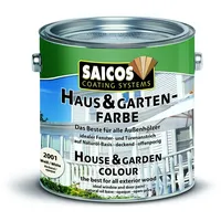 Saicos Haus- & Gartenfarbe 2900 Graphit 0,75 l