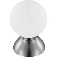 GLOBO LED Schreib Tisch Lampe Leuchte Nickel Matt Chrom