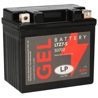 Landport Batterie 12V 6Ah für Motorrad Startbatterie MG LTZ7-S