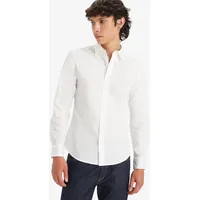 Levi's Battery Housemark Slim Langarmhemd Neutrals 86625-0038 M