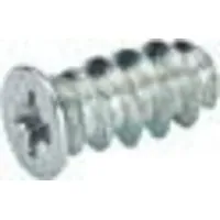 Hettich Direkbefestigungsschraube, Durchmesser 6,3mm 10,5mm, 51264 Stahl, verzinkt