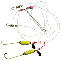 Dieter Eisele Select Meeresvorfach gelb 110cm 0,40mm 2 Haken