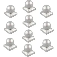 Baumarktplus Pfostenkappe 10 x 10 cm Edelstahl