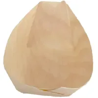Wisefood 100 - Holz-Schiffchen 11 cm Fingerfood Snackschale