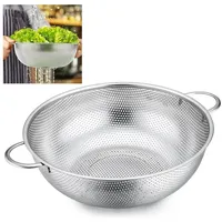 Luxuskollektion Kochbesteckhalter Sieb 28 cm Edelstahl