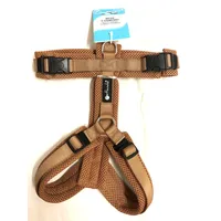 Petlando Mesh Y-Comfort M Hundegeschirr cognac