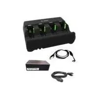 Zebra Technologies Zebra 4-Slot Battery Charger Kit - Batterieladegerät,