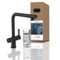 Schütte AQUASTAR PREMIUM« Sprudelwasser-Spültischarmatur mit Kühlsystem, Filter, Filterkopf und