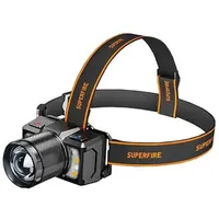 SuperFire Hl25 700lm Usb-c Scheinwerfer - Black - One