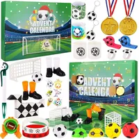 Luxuskollektion Kinder Fußball Adventskalender 2024 mit 24 Überraschungen