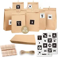 Luxuskollektion Adventskalender zum Befüllen 2024 DIY für Erwachsene &