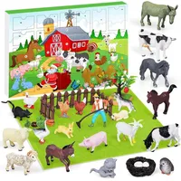 Luxuskollektion Adventskalender 2024 Kinder Tiere Bauerhof Hunde Weihnachtskalender 3-10