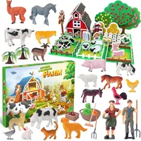 Luxuskollektion Adventskalender Junge 3-10 Jahre Bauernhof Tiere Hunde Farm