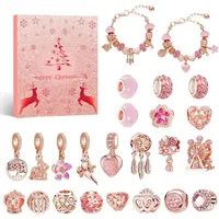Luxuskollektion Adventskalender Mädchen 2024 DIY Schmuck Bastelset 24 Tage