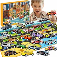 Luxuskollektion Cars Adventskalender 2024 für Jungen, 24 Stück Xmas