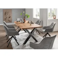 Bene living Indoormöbelset Diningsessel San Carlo Mouse Grey &