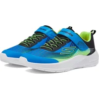 SKECHERS Microspec Advance Blue / Lime Textile / Synthetic