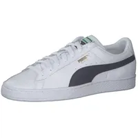 Puma Herren Basket Classic XXI Sneaker, White-Peacoat, 42 EU