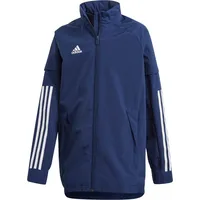 Adidas Condivo 20 Allwetterjacke dunkelblau-weiß Kinder - Blau -