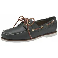 Timberland Herren Classic Boat Full Grain Leather Blue Schuhe