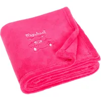 Playshoes Unisex Baby Fleece-Decke Bär 301700, 18 - Pink,