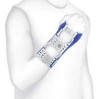 Bauerfeind ManuLoc Handgelenkbandage, Titan, Größe 0