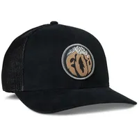 Fox Racing Lfs Turnouts Mesh Flexfit Snapback-cap - Black