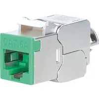 Intellinet Network Solutions Cat6a 10G Slimline Keystone-Modul,