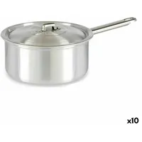 Kinvara Topf mit Deckel Kinvara 100020 Silberfarben Aluminium 2