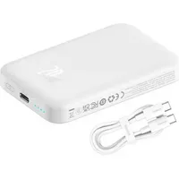 Baseus Schlanke - Kompakte Powerbank 6000mAh 20W Weiß