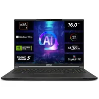 MSI Stealth A16 AI+ A3XVGG-203, Core Black, Ryzen AI