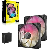 Corsair iCUE LINK RX140 MAX RGB Starter Kit Schwarz