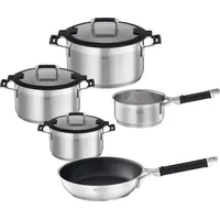 Rösle "RÖSLE Topfset 5tlg. Silence Pro Edelstahl mit 24cm