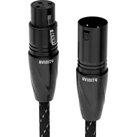 Avinity Adapter-Kabel 0,5m XLR-Stecker zu XLR-Buchse Audio-Kabel, XLR-Stecker, XLR