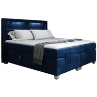 Fun Möbel Boxspringbett Elektrisch Bett DAVIDE 180x200cm in Stoff