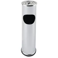 Grafner Grafner® 2in1 Edelstahl mit Mülleimer, 8 Liter, Ø15