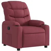 VidaXL Relaxsessel Weinrot Stoff