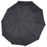 Doppler Fiber Magic Taschenschirm 35 cm stars black-grey Schwarz