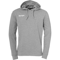 Kempa Hoodie "Hoody" in grau - dark Grey Mélange