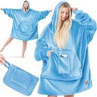 Kesser KESSER® Hoodie Decke Kuscheldecke mit Ärmeln Deckenpullover Vielseitig