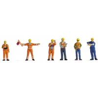NOCH NOCH® Rangierer, handbemalte Figuren für die Spur N,
