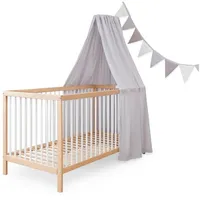 Ehrenkind Ehrenkind® Kinderzimmer-Deko-Set: Baldachin & Wimpelkette für magische Momente
